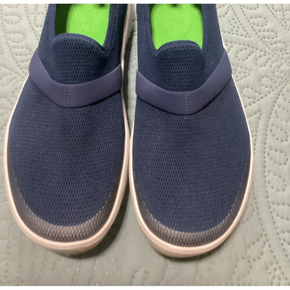 Oofos Mesh Slipper Navy 9.5 W